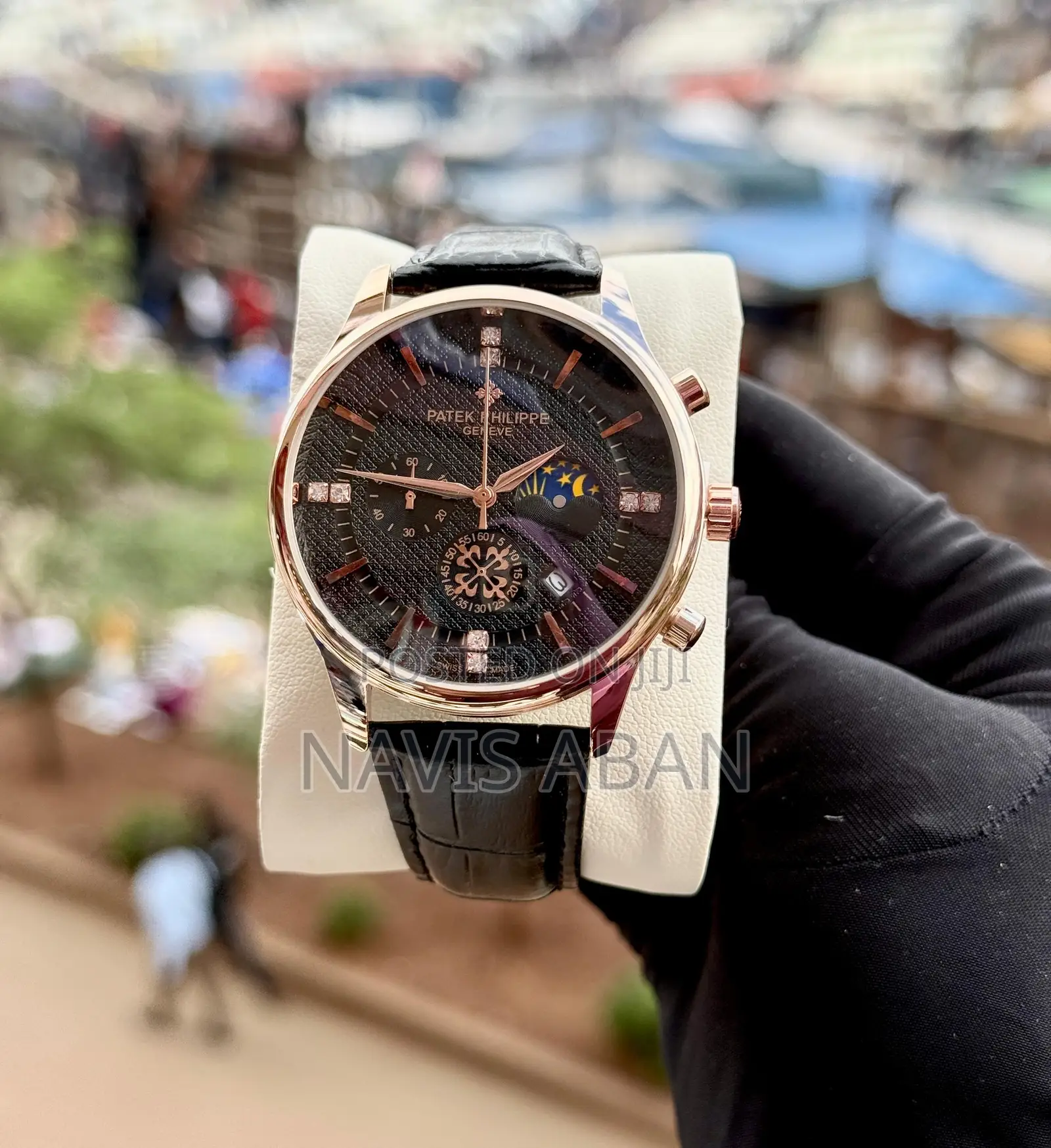 Patek Philips Genuine Chronograph Watch