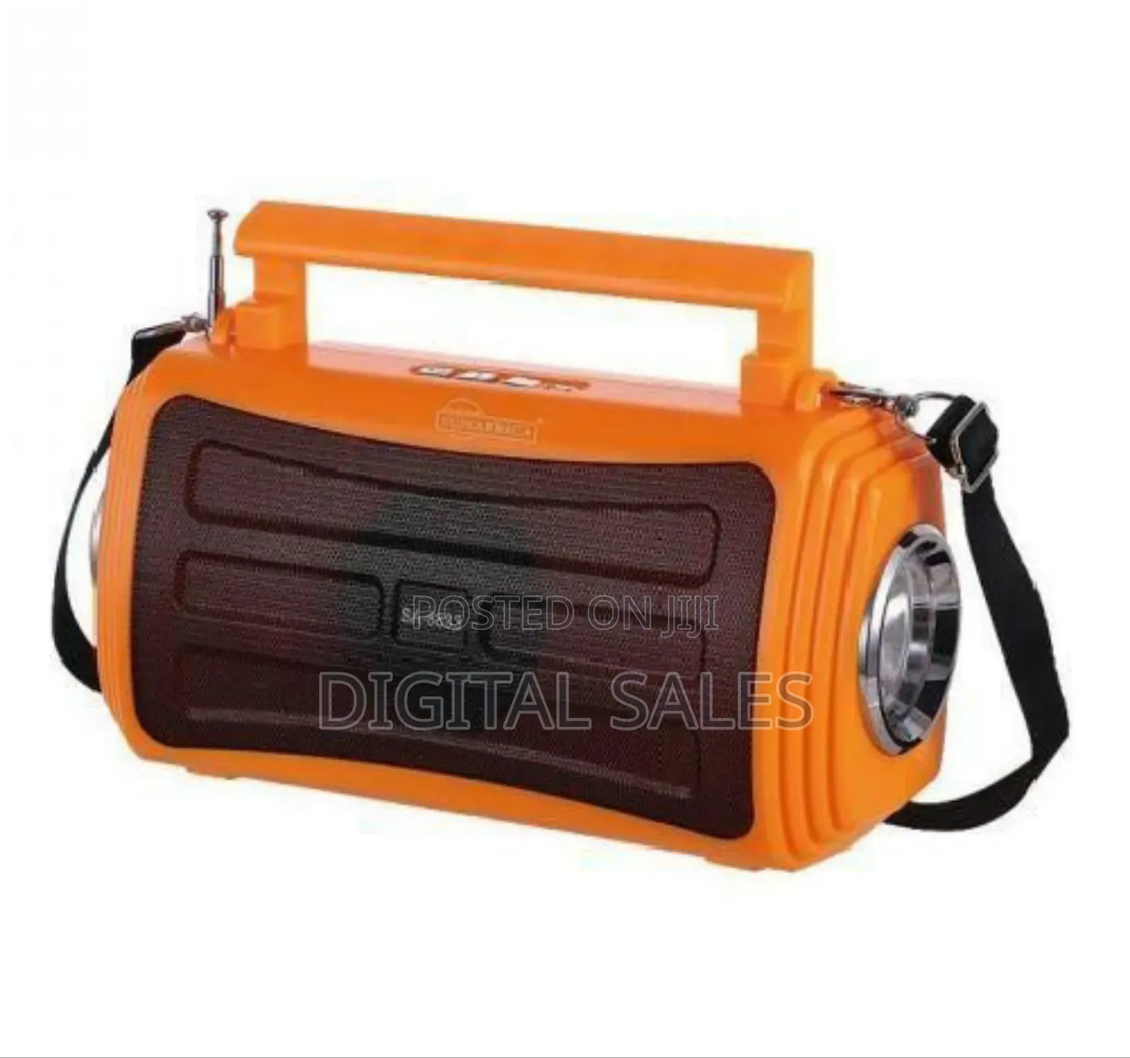 Mini Speaker With Bluetooth Usb Tf Aux Fm Dc5v Orange