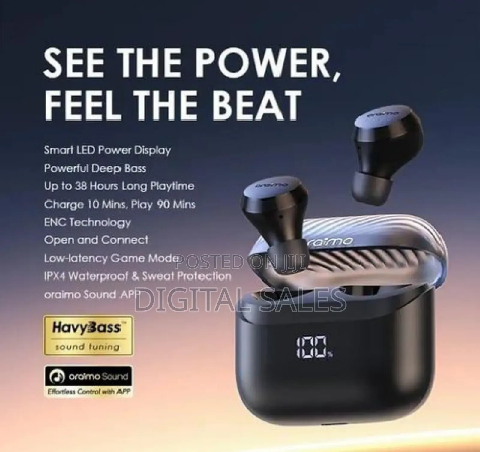 Oraimo Airbuds 4 Enc True Wireless Earbuds