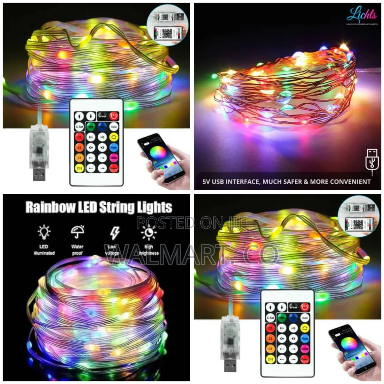 RBG 10m Led Strip Light With Remote
