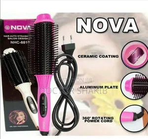 Brand New 2 in 1 Hair Straightener Brush Combo