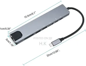 Type-C to HDTV 8 in 1