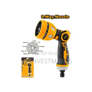 Plastic Watering Can With 9 Nozzles Ingco Hwsg6091