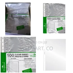 Dolphin Clear Sheets Protectors-100pcs