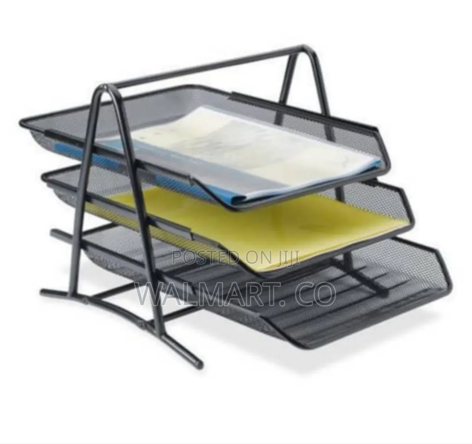 3 Tier Document Tray File Desk Organizer