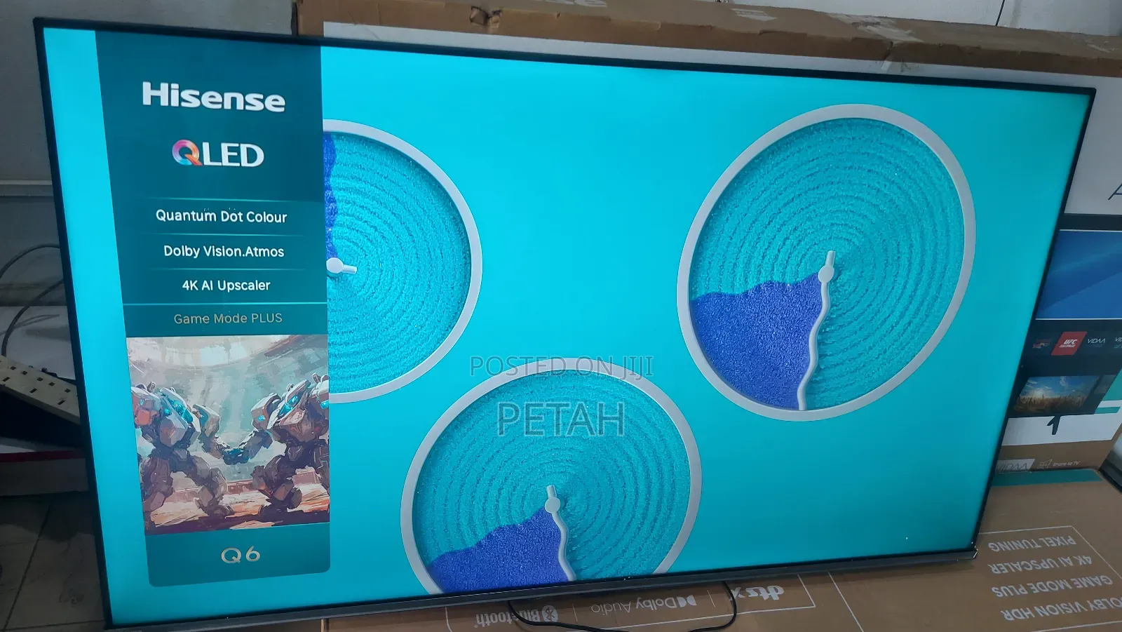 Qled Hisense 55" Smart Tv