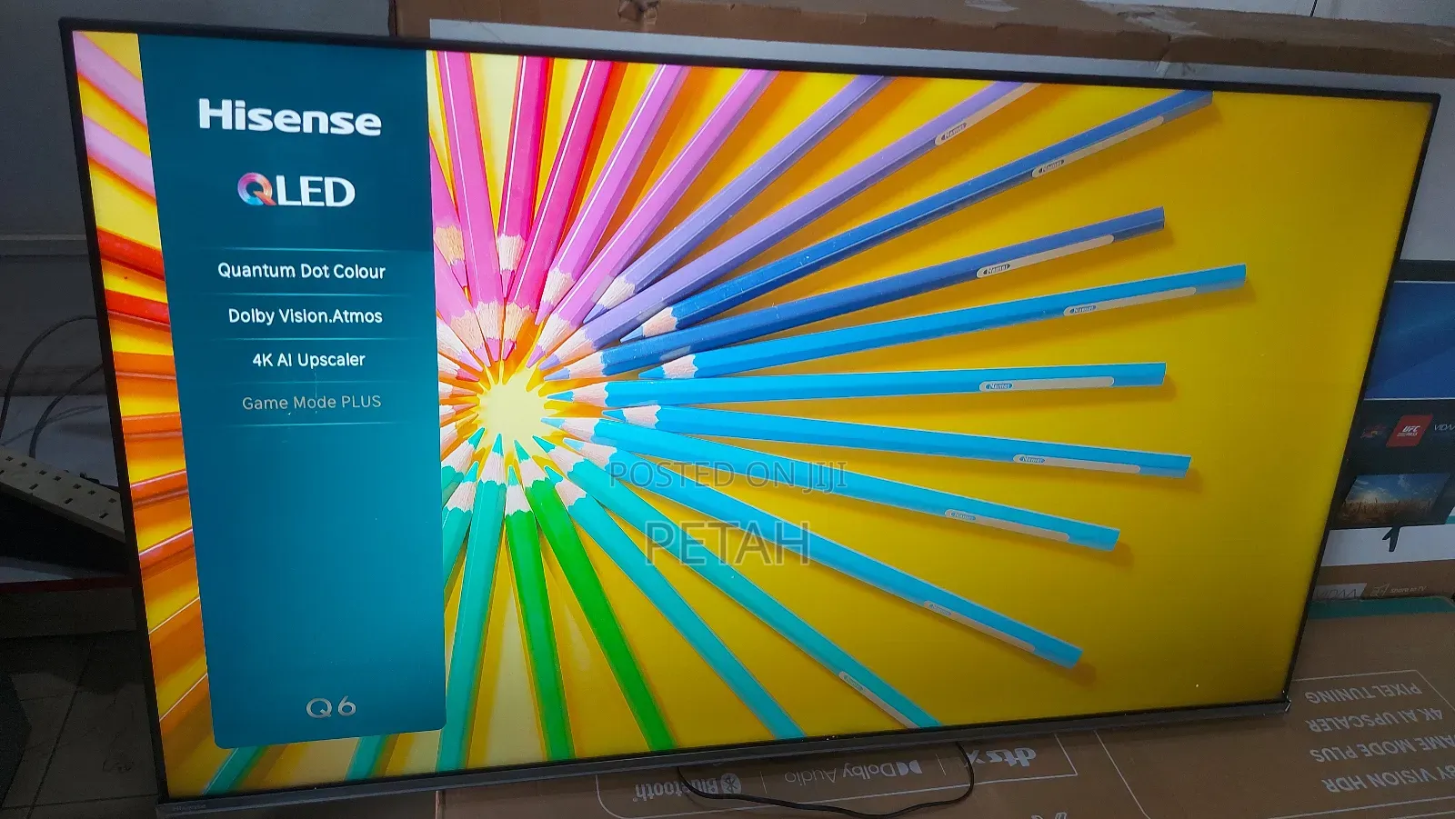 Qled Hisense 55" Smart Tv