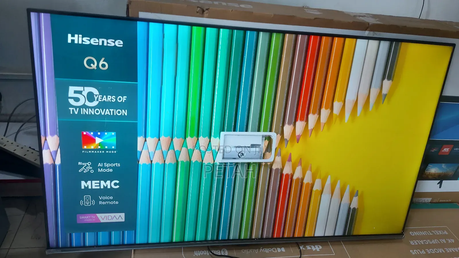 Qled Hisense 55" Smart Tv