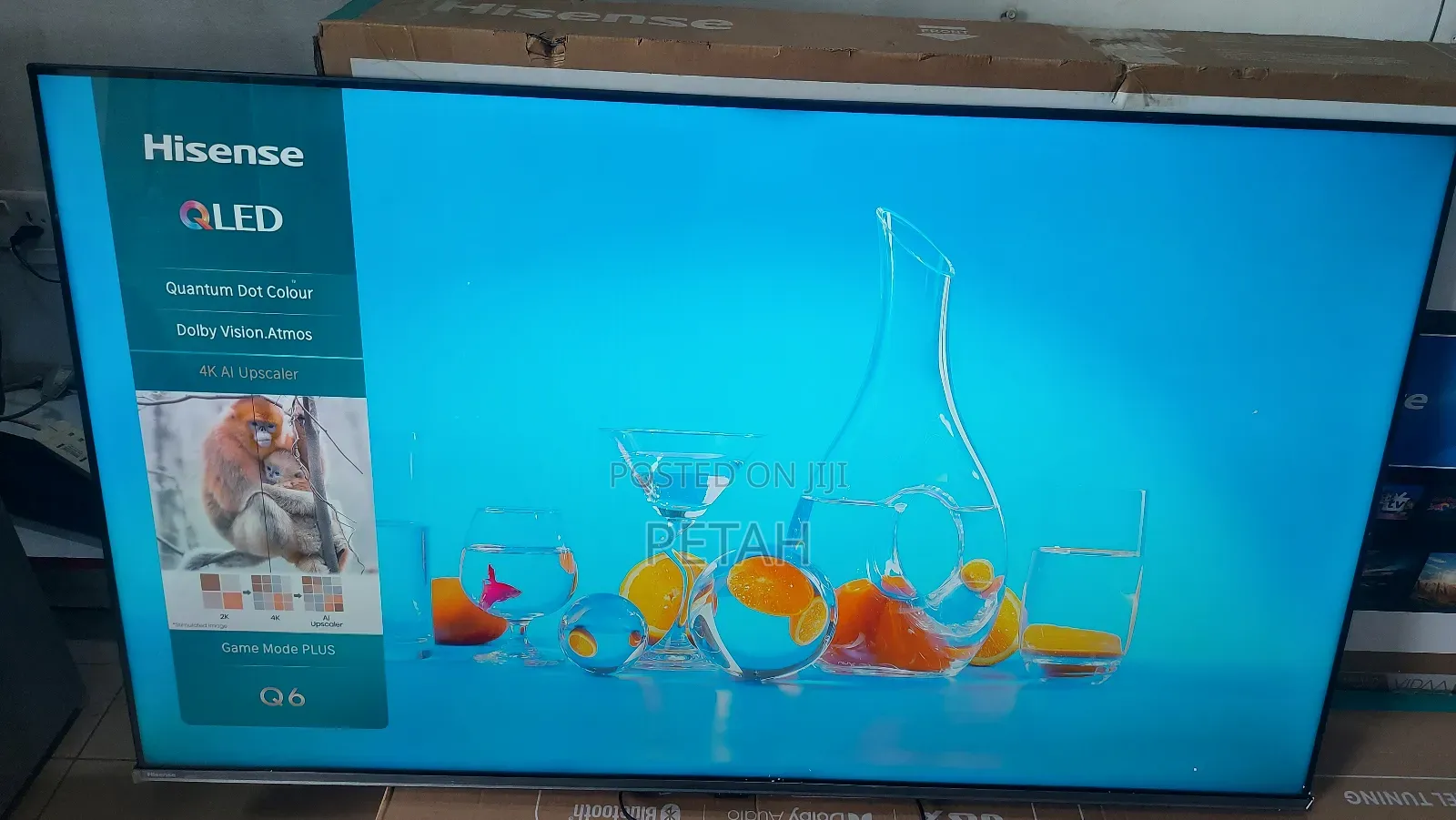 Qled Hisense 55" Smart Tv
