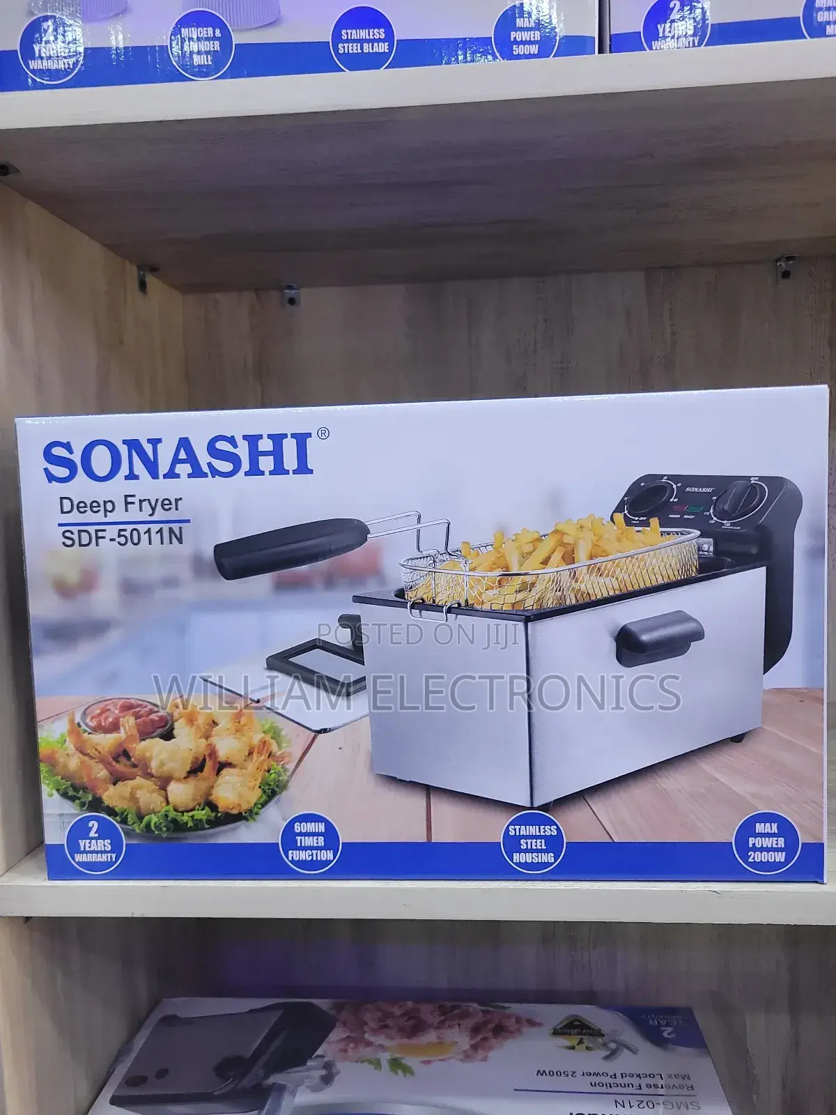 Sonashi 3 Litres Deep Fryer - SDF - 5011n