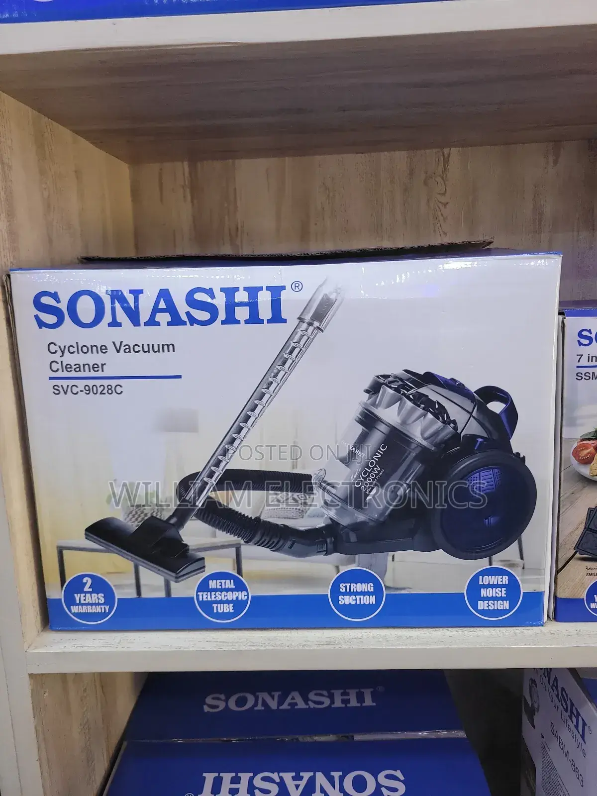 Sonashi 3litres Cyclone Vacuum Cleaner SVC-9028c