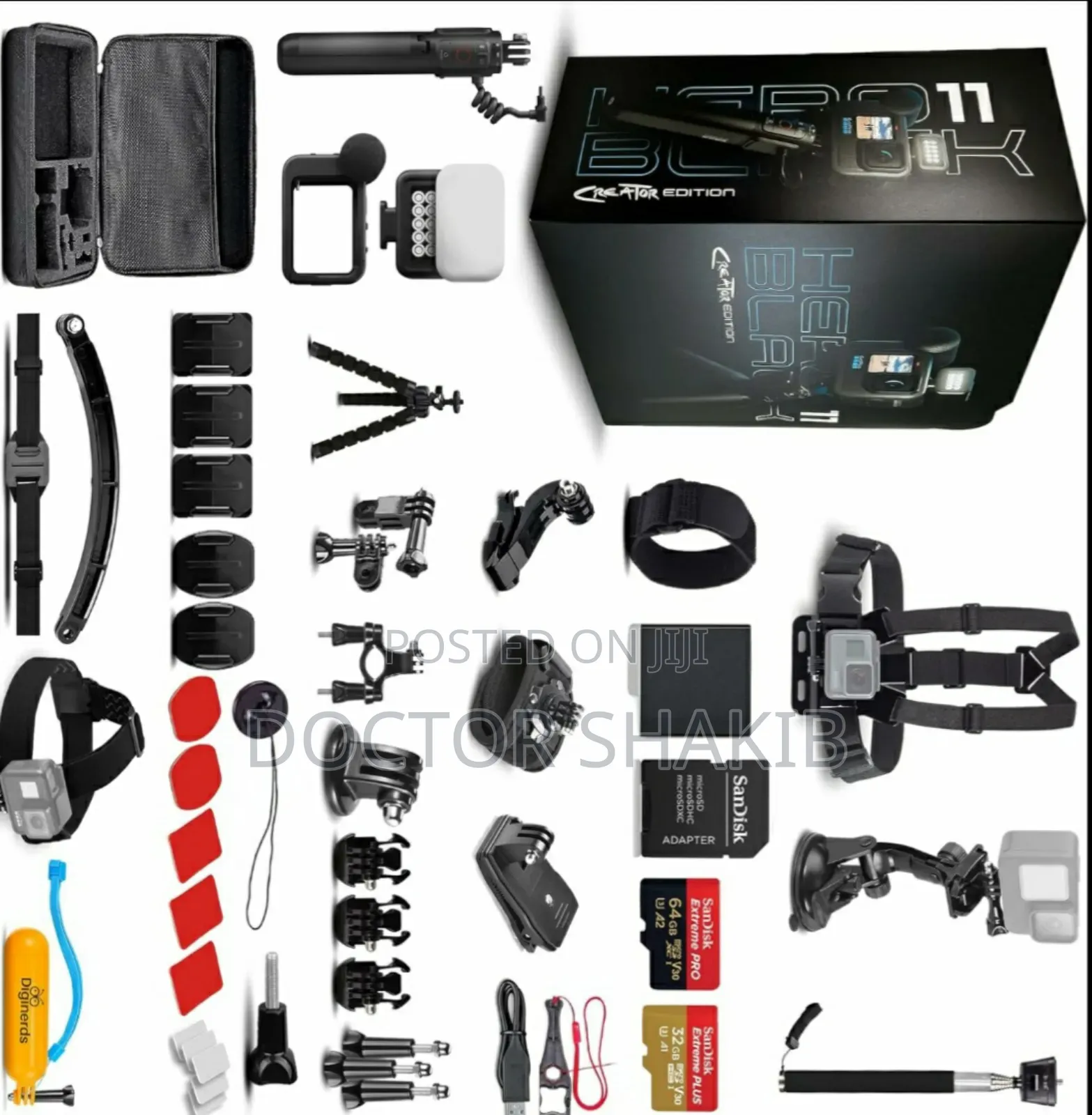 Quality Go Pro Hero Black Comb Set