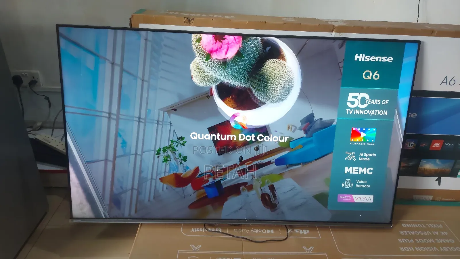 Hisense 55 Frameless Qled