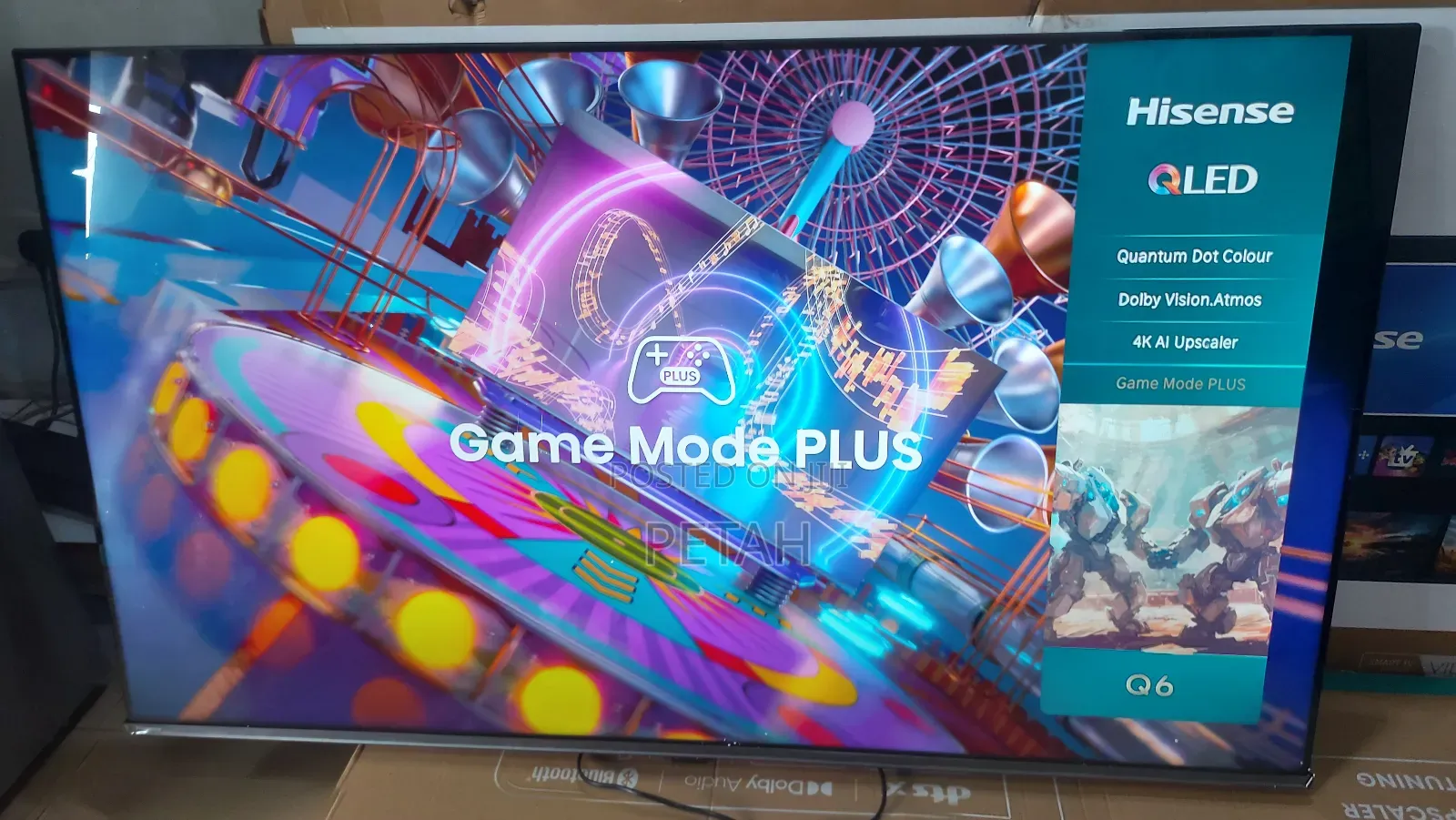 Hisense 55 Frameless Qled