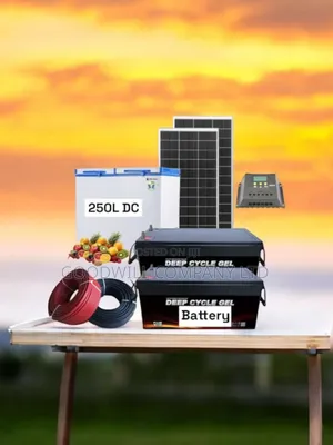 250 Liters Solar Deep Freezer and 600w Solar System Turbo