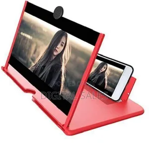 Mobile Phone Screen Magnifier,Red.