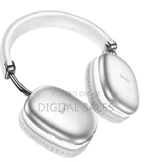 Headphones. Hoco Wireless Headphones_silver.