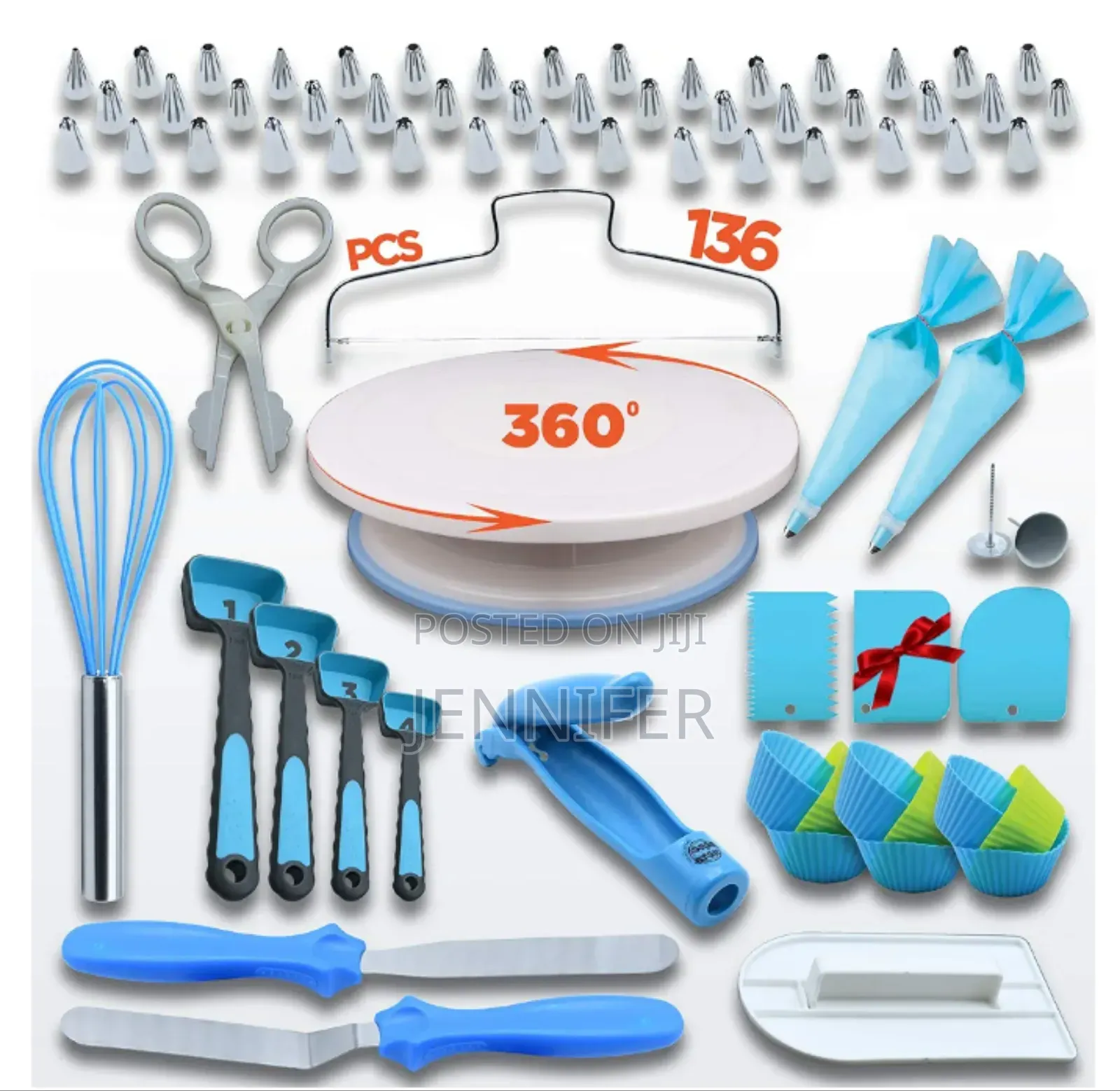 136pcs Cake Decorating Set