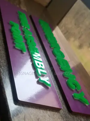Laminated Foamboard Door Labels