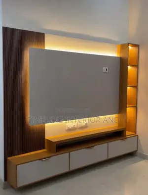 Modern Wooden Tv Unit and Fixing