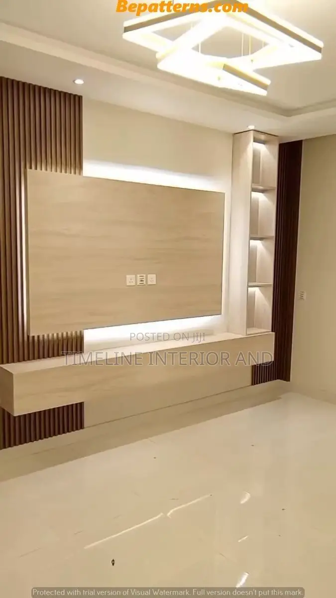 Rustic Wooden Tv Unit