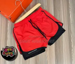 Keep Training Red Gym Shorts