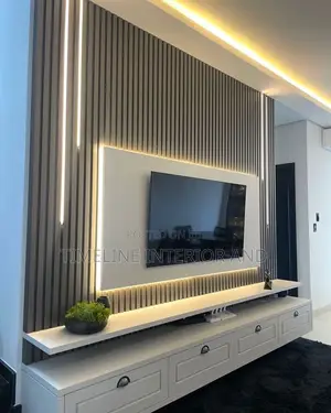 Contemporary Wooden Tv Unit