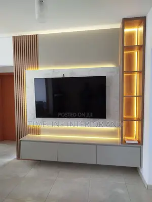 Bold Wooden Tv Unit