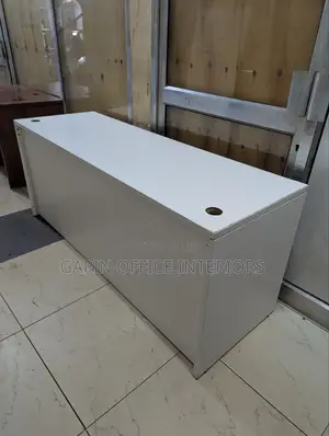 Second Had White Office Desk