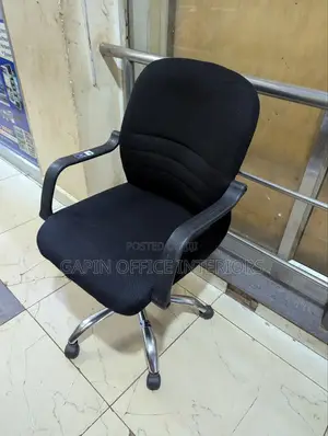 Rotating and Movable Fabric Office Chair