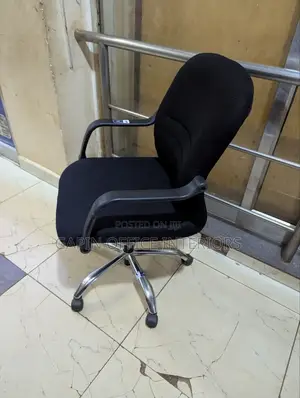 Rotating and Movable Fabric Office Chair