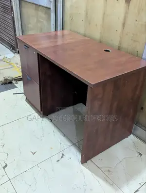 Brown 120cm Office Desk