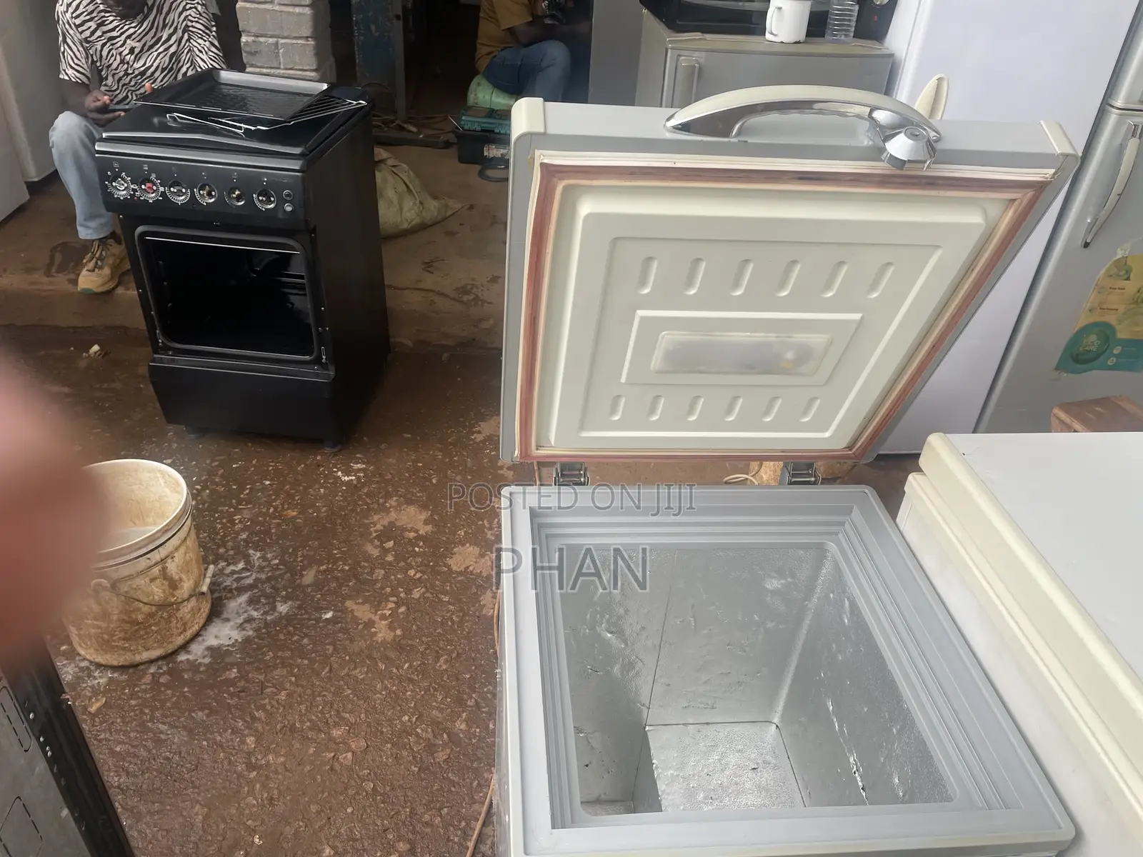 Adh Used Grey Deep Freezer