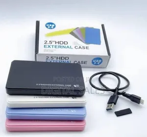 HDD Enclosure, 2.5 Inch Sata Usb 3.0 HDD Hard Drive _Black