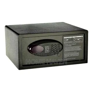 Large Steel Digital Lock And Key Entry Safe Box