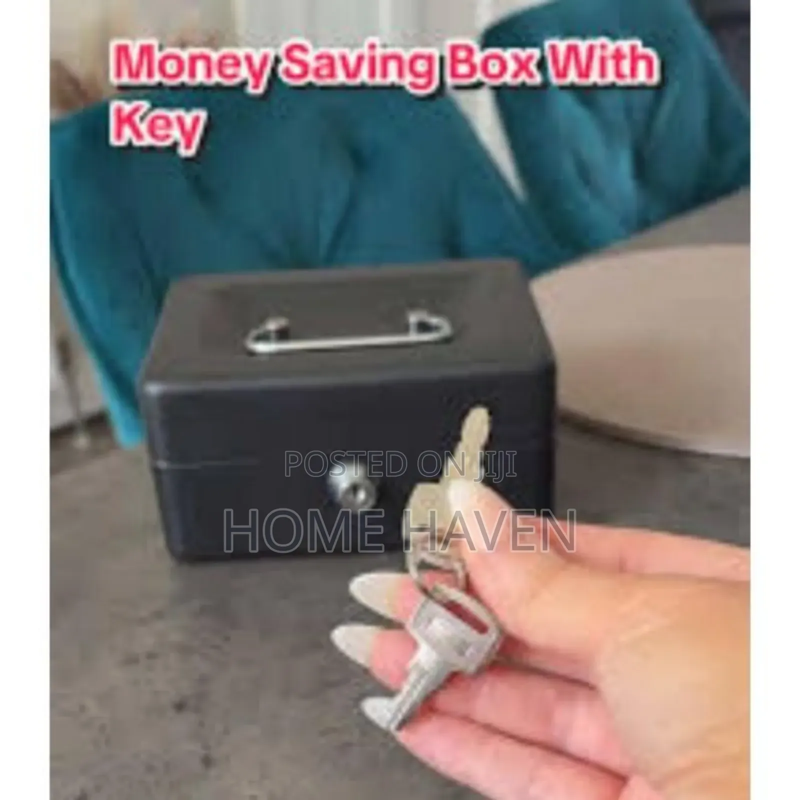 Metal Lockable Cash Box