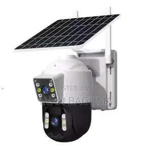 V380 4g Wi-Fi Smart Solar Security Camera - Dual Lens