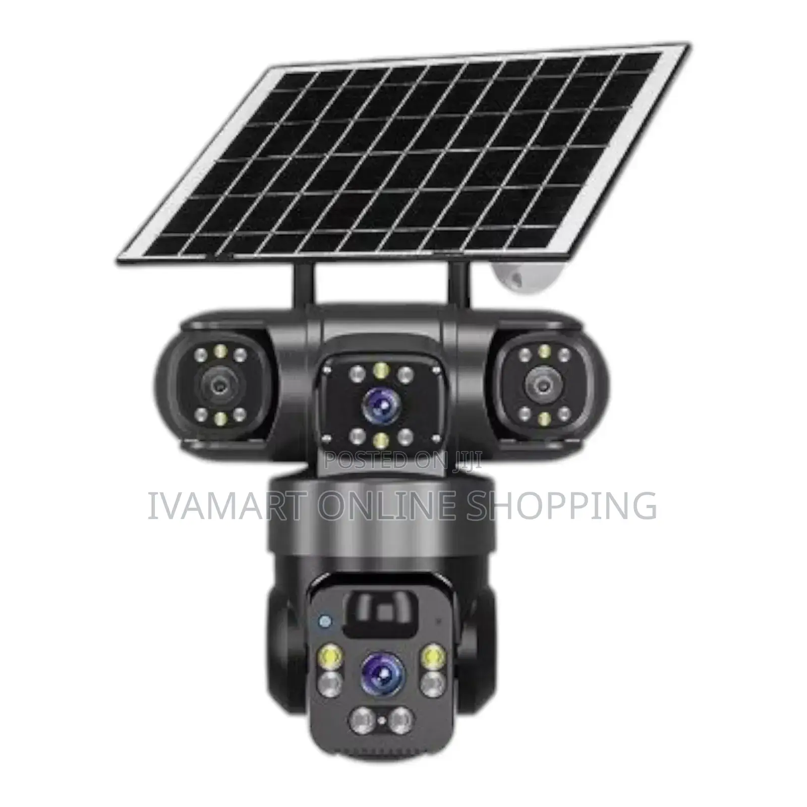 Intelligent Wi-Fi Smart Solar Security Camera - 3 Lens