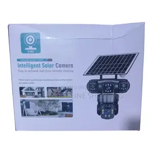 Intelligent Wi-Fi Smart Solar Security Camera - 3 Lens