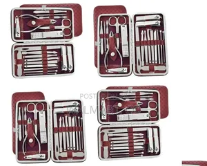19 PCS Stainless Steel Nail Clippers Set