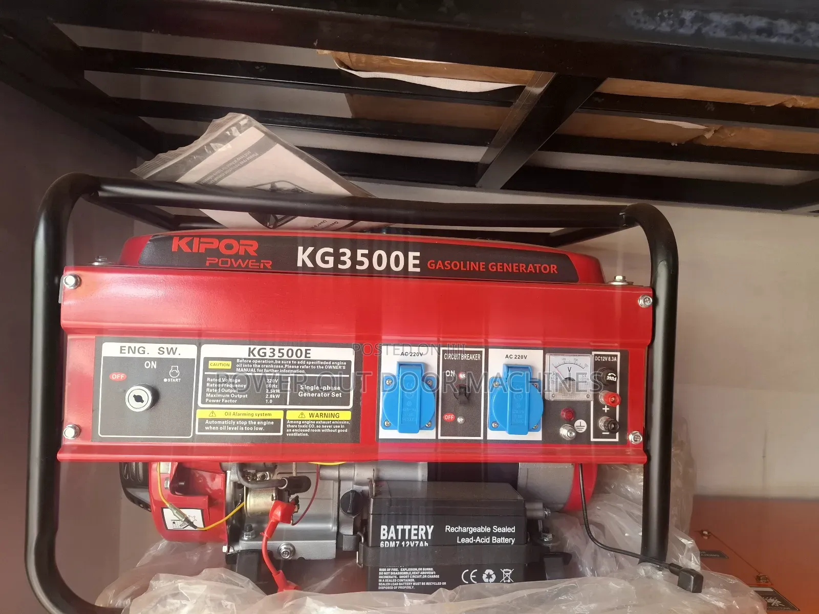 7kva Kipor Petrol Generator