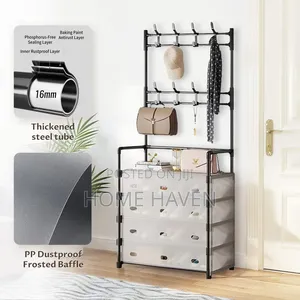 Shoe and Clothes Rack