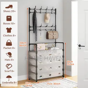 Shoe and Clothes Rack