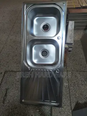 Double Bowel One Tray Sink