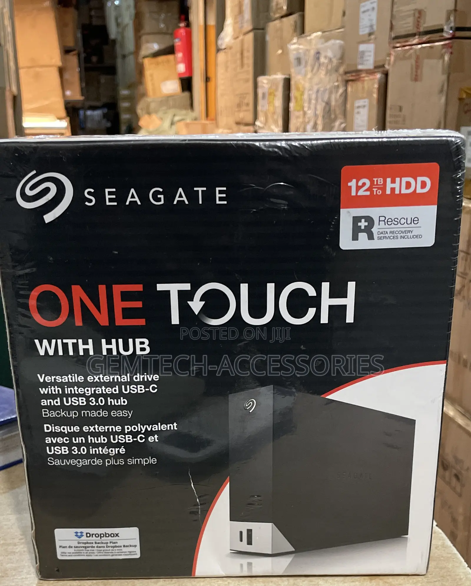 12tb External HDD Seagate ( One Touch)