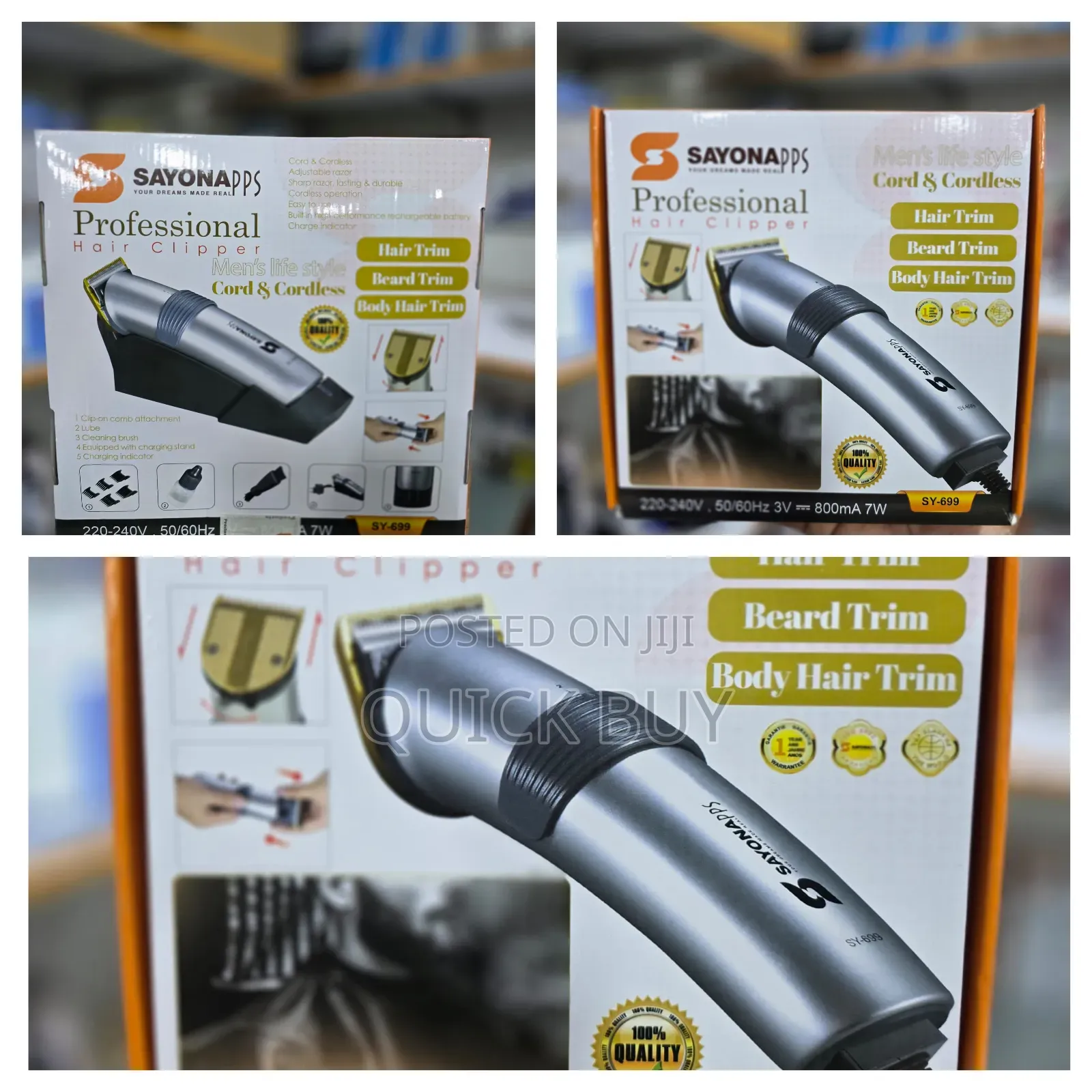 New Sayonapps Professional Clipper