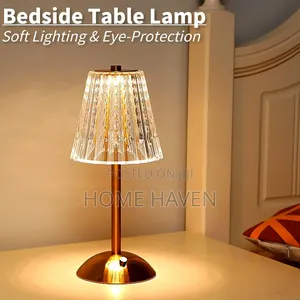 Crystal Touch Control Table Lamp