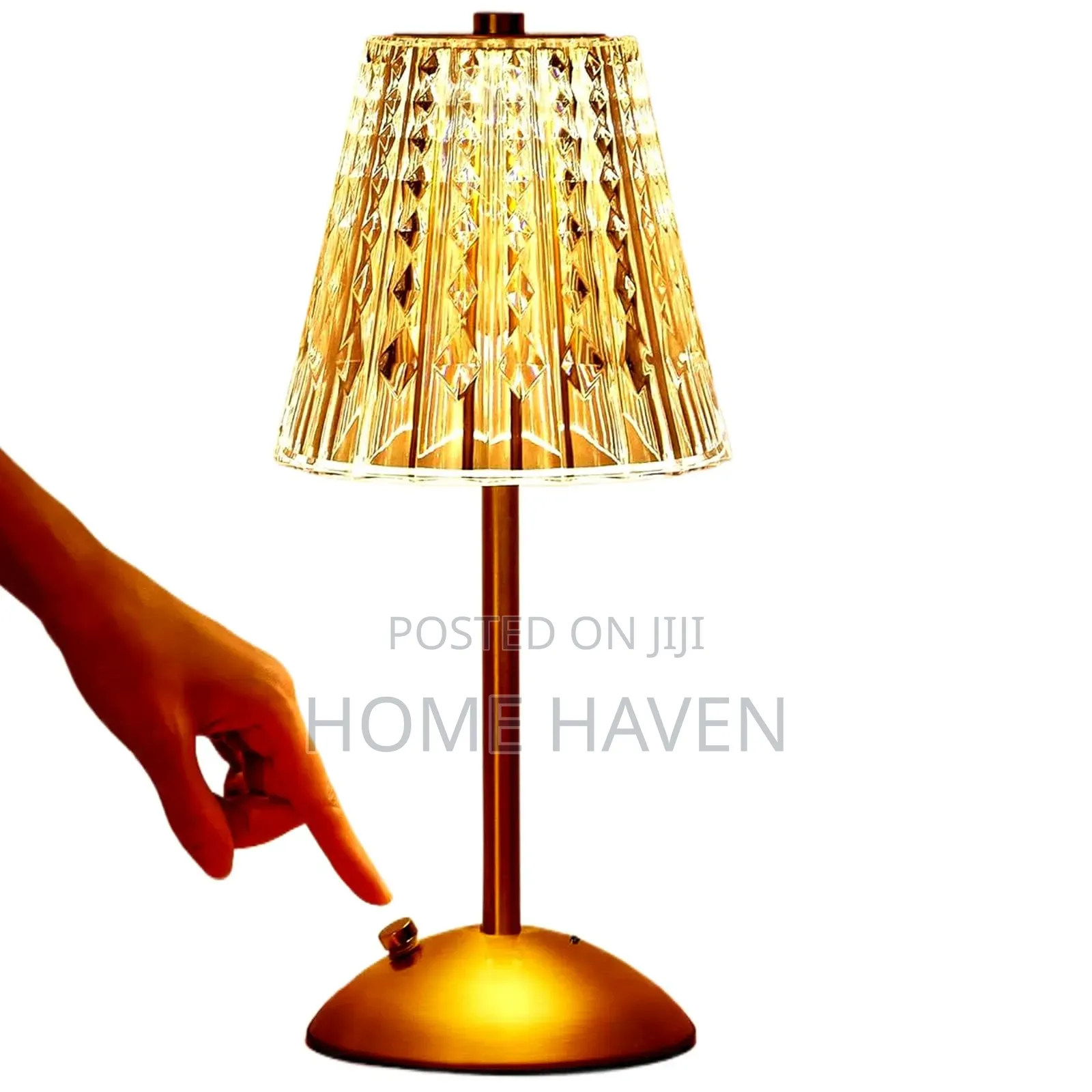 Crystal Touch Control Table Lamp