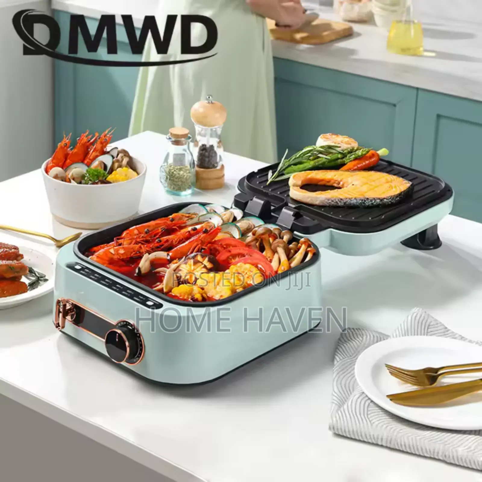 Double Sided Electric Cooker