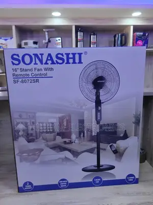 Sonashi 16" Stand Fan With Remote Control Sf-8072sr